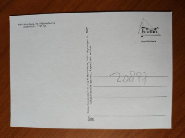 Postcard Hirschegg - Image 2