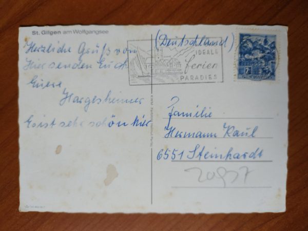 Postcard Sankt Gilgen - Image 2