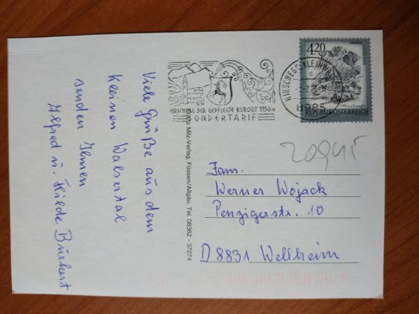 Postcard Walsertal - Image 2