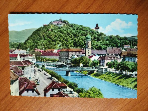 Postcard Graz Schlossberg