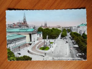 Postcard Wien Parlament