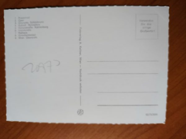 Postcard Grusse aus Wien - Image 2