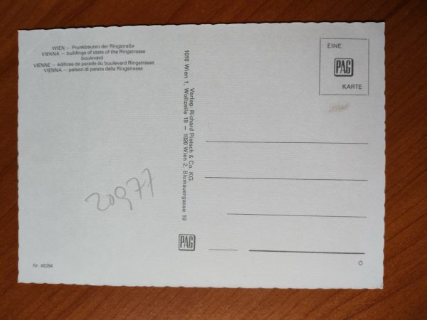 Postcard Wien 8 pictures - Image 2