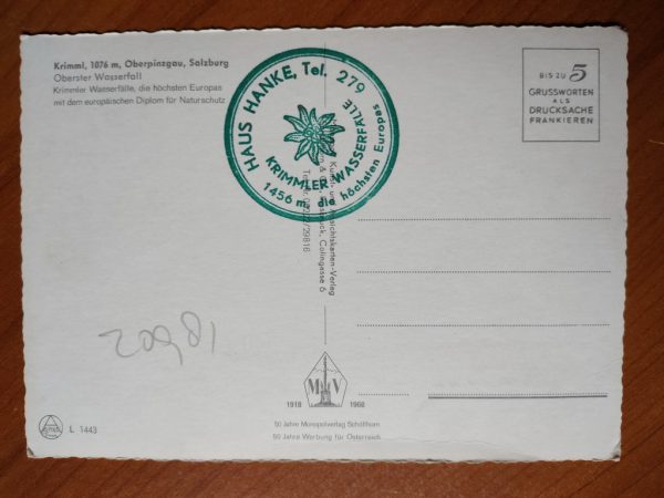 Postcard krimmler Wasserfalle - Image 2