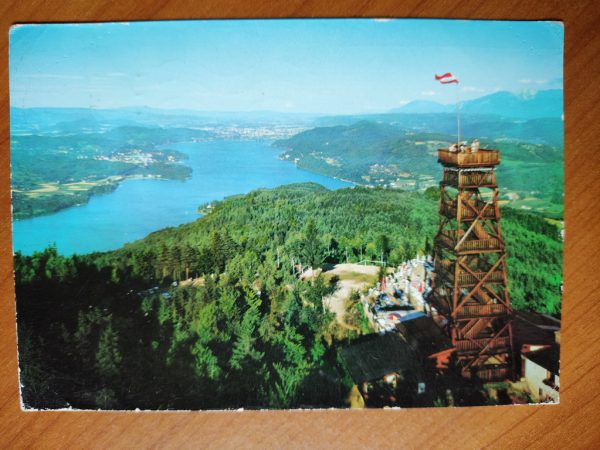 Postcard Pyramidenkogel Karnten
