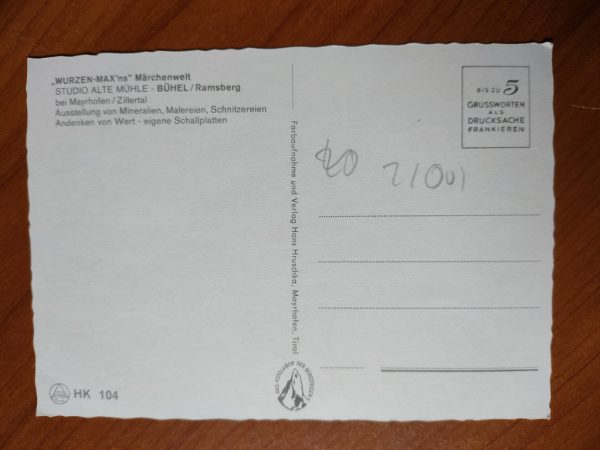 Postcard Beim Wurzen Max Ramsberg - Image 2