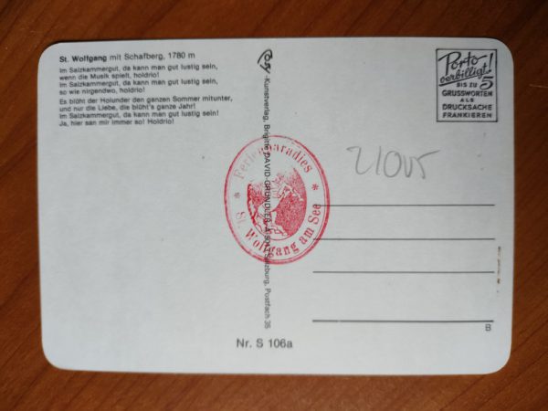 Postcard Sankt Wolfgang - Image 2