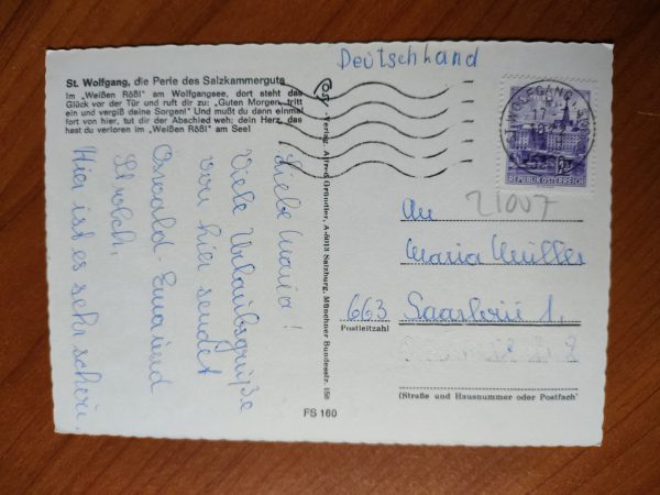 Postcard Sankt Wolfgang - Image 2