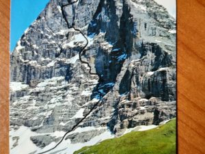 Postcard Eiger Nordwand