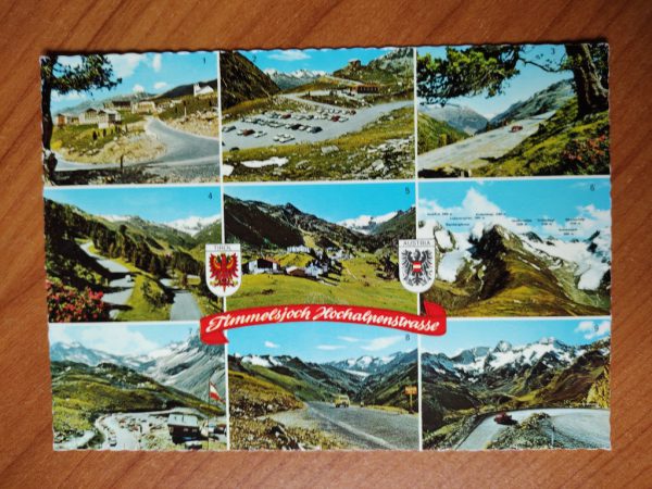 Postcard Timmelsjoch Otztal