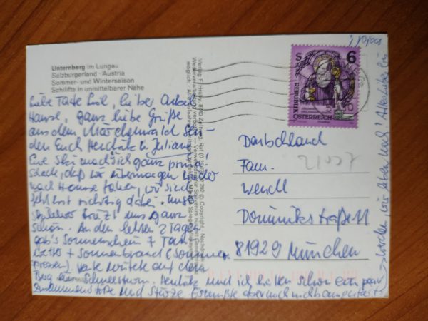 Postcard Grusse aus Unternberg - Image 2