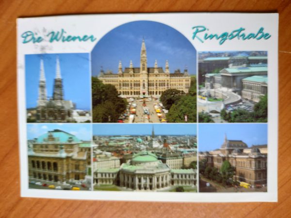 Postcard Wiener Ringstrasse