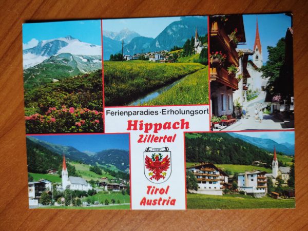 Postcard Hippach Zillertal