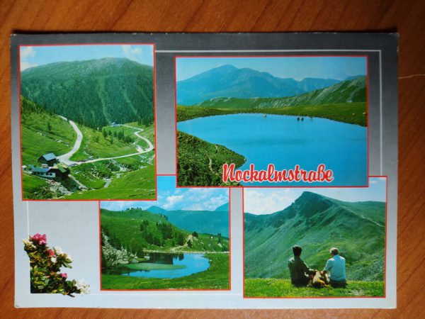 Postcard Nockalmstrasse Karnten