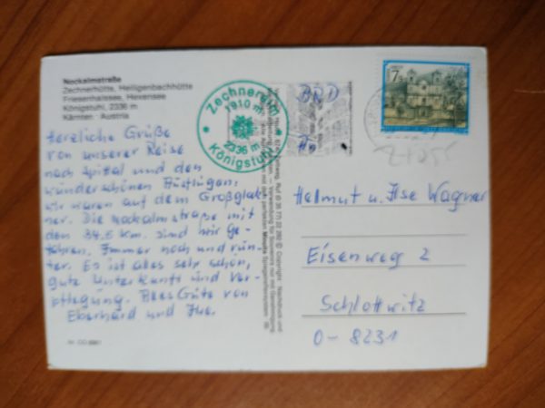 Postcard Nockalmstrasse Karnten - Image 2