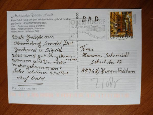 Postcard Wilder Kasier - Image 2