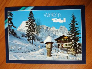 Postcard Winter in Tirol