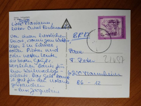 Postcard Galzig - Image 2