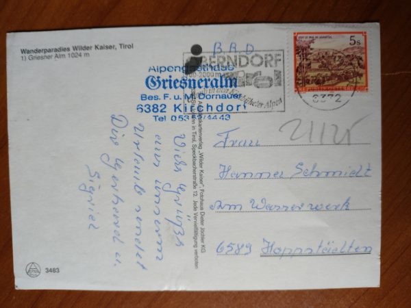 Postcard Griesner Alm - Image 2