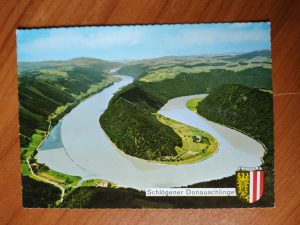 Postcard Schlogener Donauschlinge