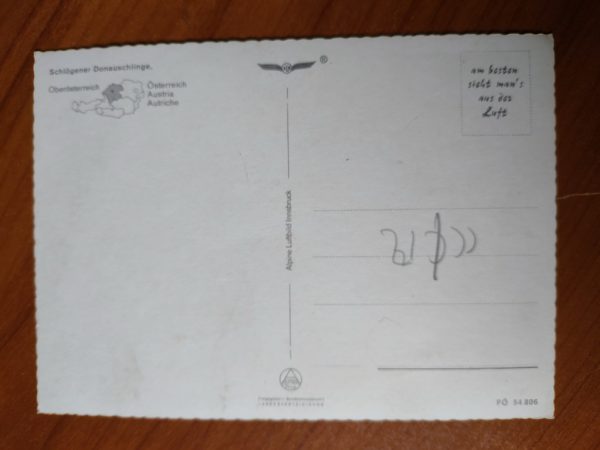 Postcard Schlogener Donauschlinge - Image 2