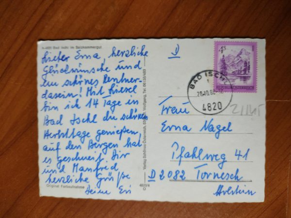 Postcard Bad Ischi Salzkammergut - Image 2