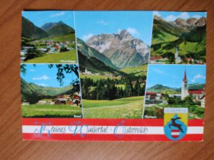 Postcard Walsertal
