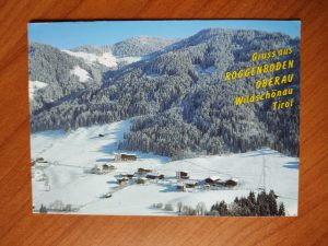 Postcard Roggenboden Oberau