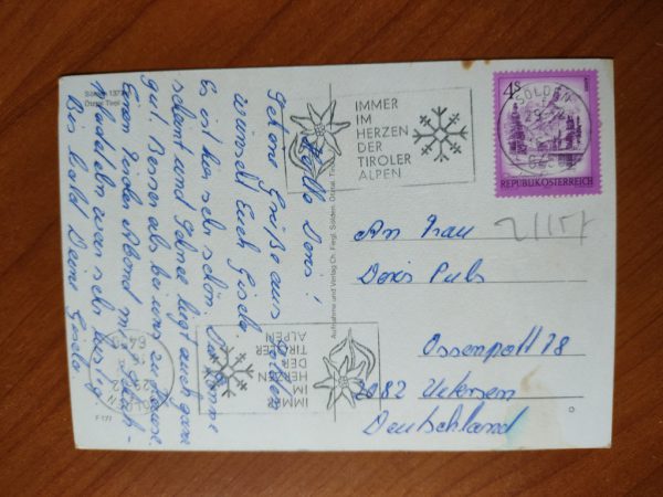 Postcard Solden Tirol - Image 2