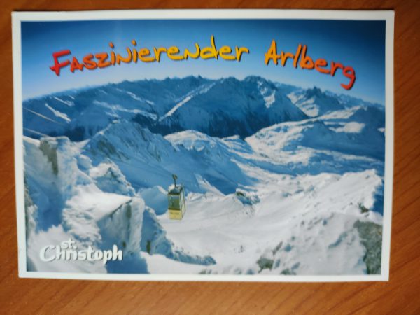 Postcard Arlberg St Christoph