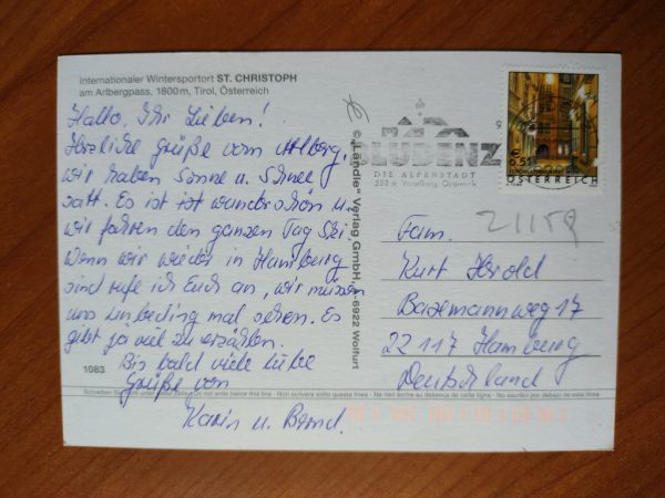Postcard Arlberg St Christoph - Image 2
