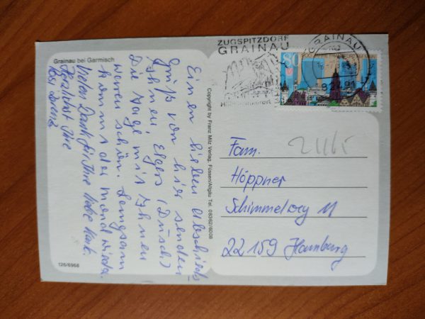 Postcard Grainau Garmisch - Image 2