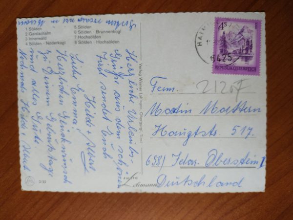 Postcard Solden Tirol - Image 2