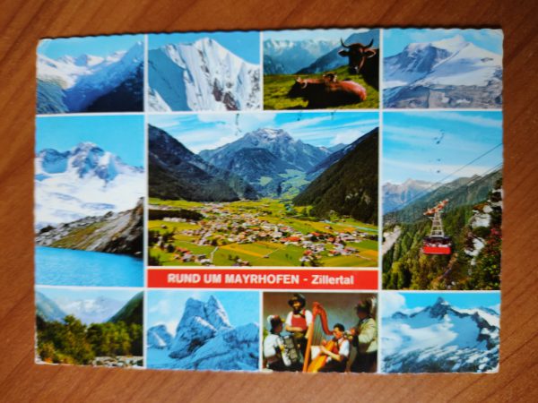 Postcard Mayrhofen Zillertal