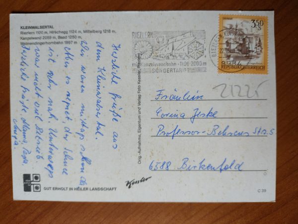 Postcard Kleinwalsertal - Image 2