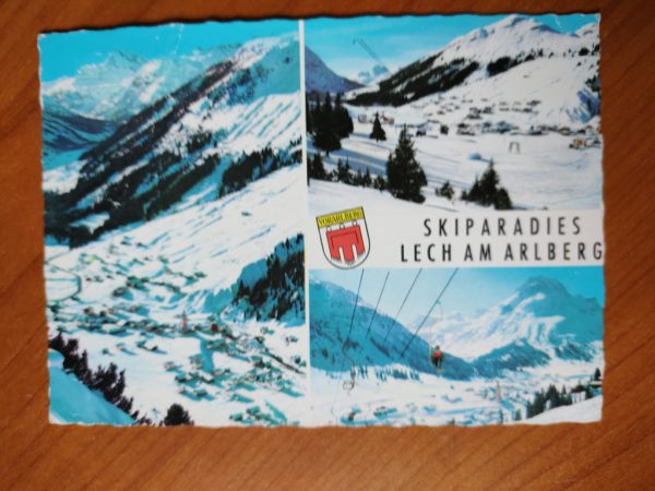 Postcard lech am Arlberg