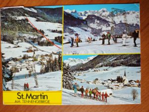 Postcard St Martin Tennegebirge