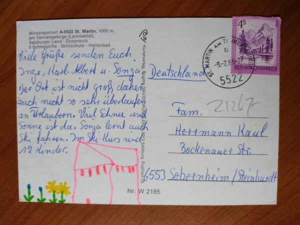 Postcard St Martin Tennegebirge - Image 2