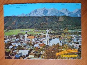 Postcard Bergstadt Schladming