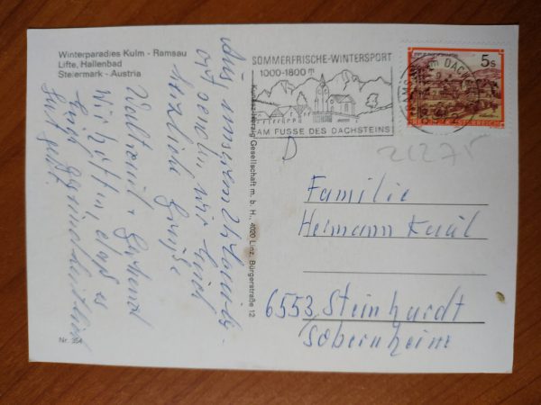 Postcard Rammsau Kulm - Image 2
