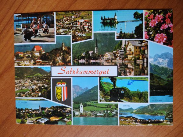 Postcard Salzkammergut