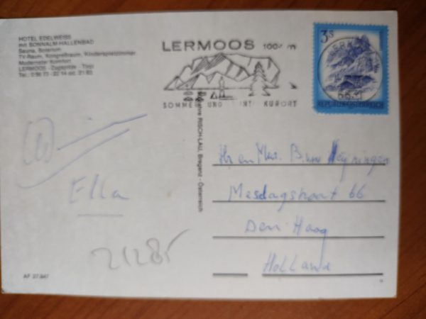 Postcard Hotel Edelwess Lermoos - Image 2