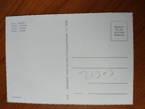 Postcard Wien Museum - Image 2