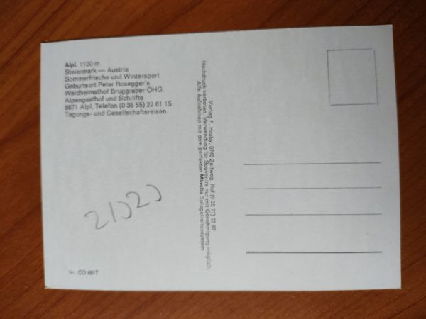 Postcard Alpl - Image 2