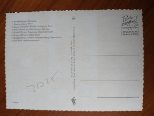 Postcard Schones Osterreich - Image 2