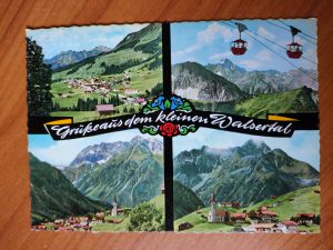 Postcard Walsertal