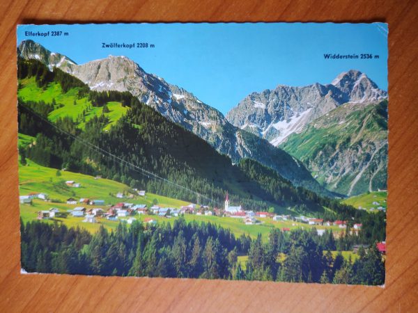 Postcard Walsertal
