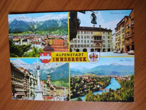 Postcard Alpenstad Innsbruck