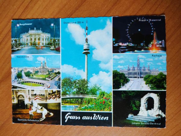 Postcard Wien 7 pictures