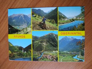 Postcard Pfunds Oberinntal